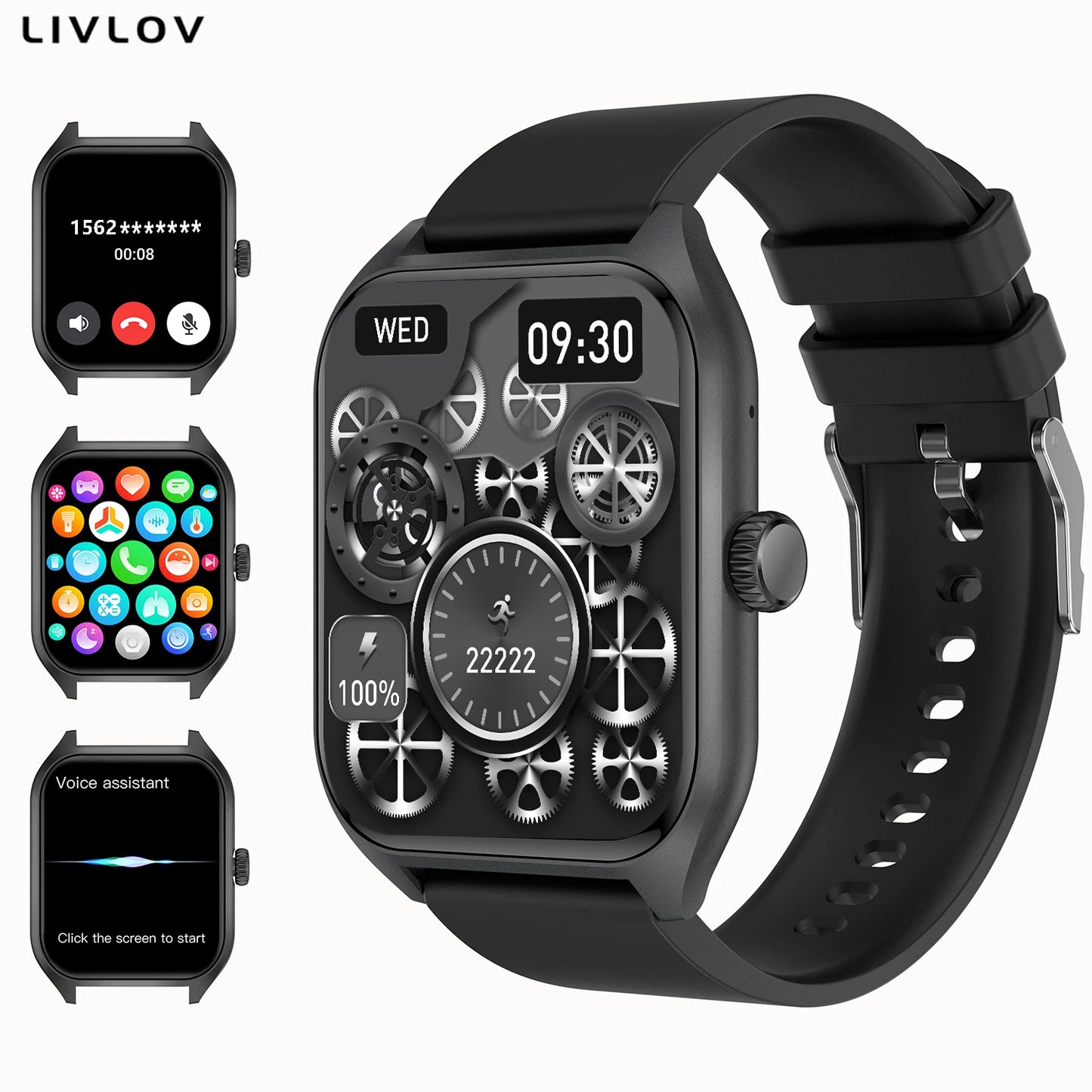 Smart Watch for Men Women